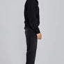 SikSilk - Black Quarter Zip Sweater